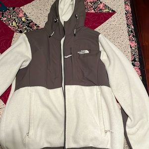 North Face fleece jacket.  Slightly worn.